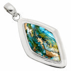 Natural Spiny Oyster Turquoise Pendant