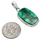 Natural Malachite Pendant
