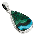 Azurite In Malachite Pendant P-1124 SDP158749-2