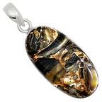 Copper Abalone Shell Pendant P-1001 SDP158818-0