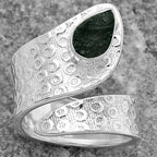 Natural Tektite Ring
