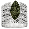 Natural Tektite Ring | Cosmic Impact Stone