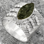 Natural Tektite Ring | Cosmic Impact Stone