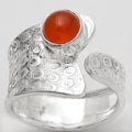 Natural Carnelian Ring