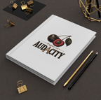 The Pages of Audacity Hardcover Journal