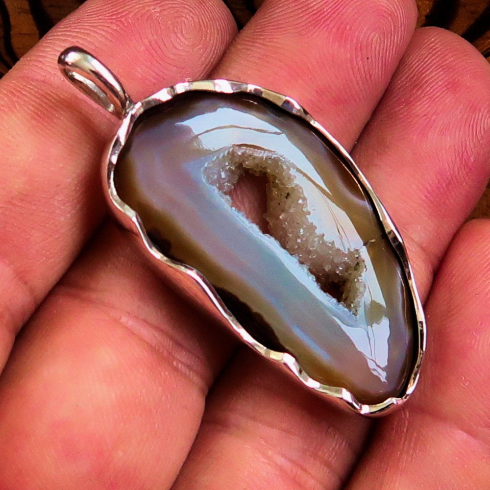 Druzy Agate Necklace