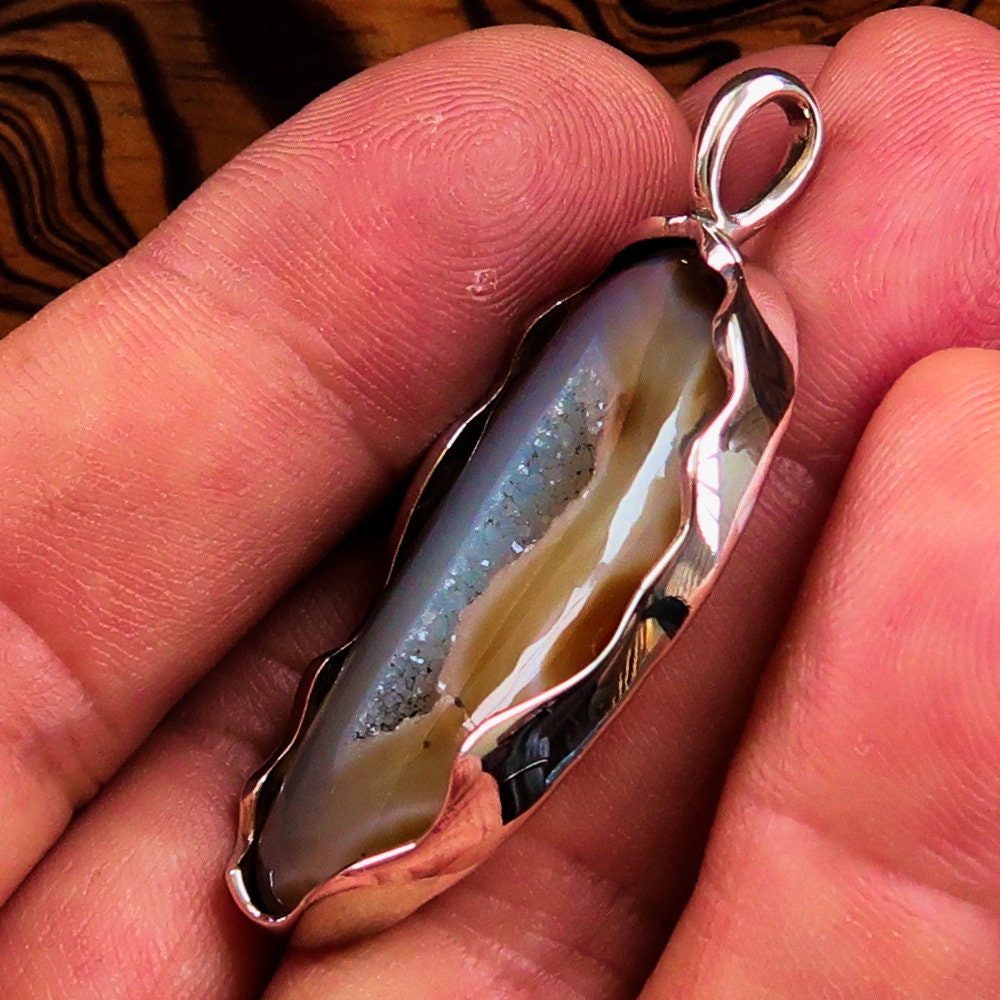 Druzy Agate Necklace