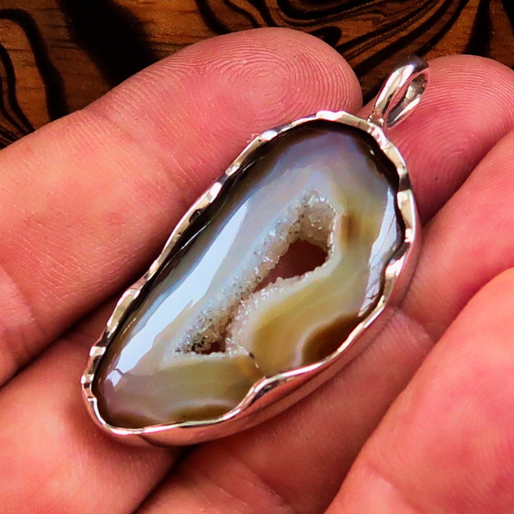 Druzy Agate Necklace