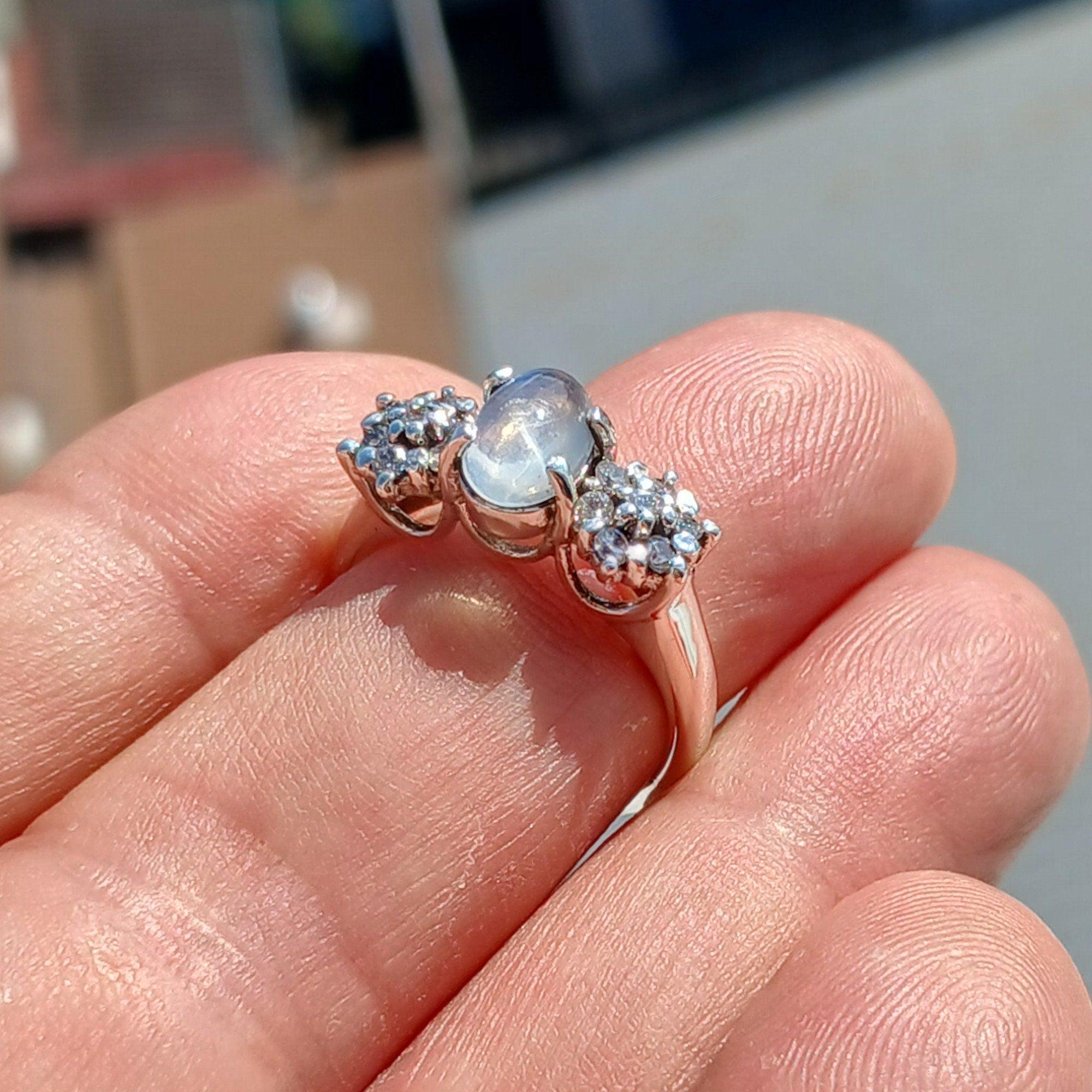 Ceylon Moonstone Ring