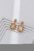 White Shell Earrings