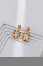 White Shell Earrings