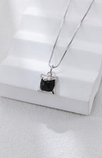 Black Onyx Necklace — Stone of Protection & Inner Strength