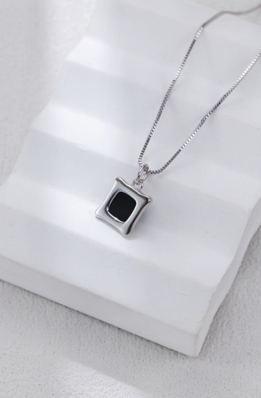 Black Onyx Necklace — Stone of Protection & Inner Strength